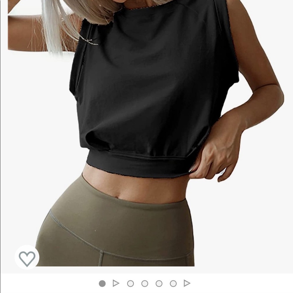 Crop work out top